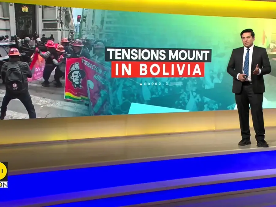 Protesters, Police Clash in Bolivia’s Capital La Paz Over Fuel Subsidy Cuts