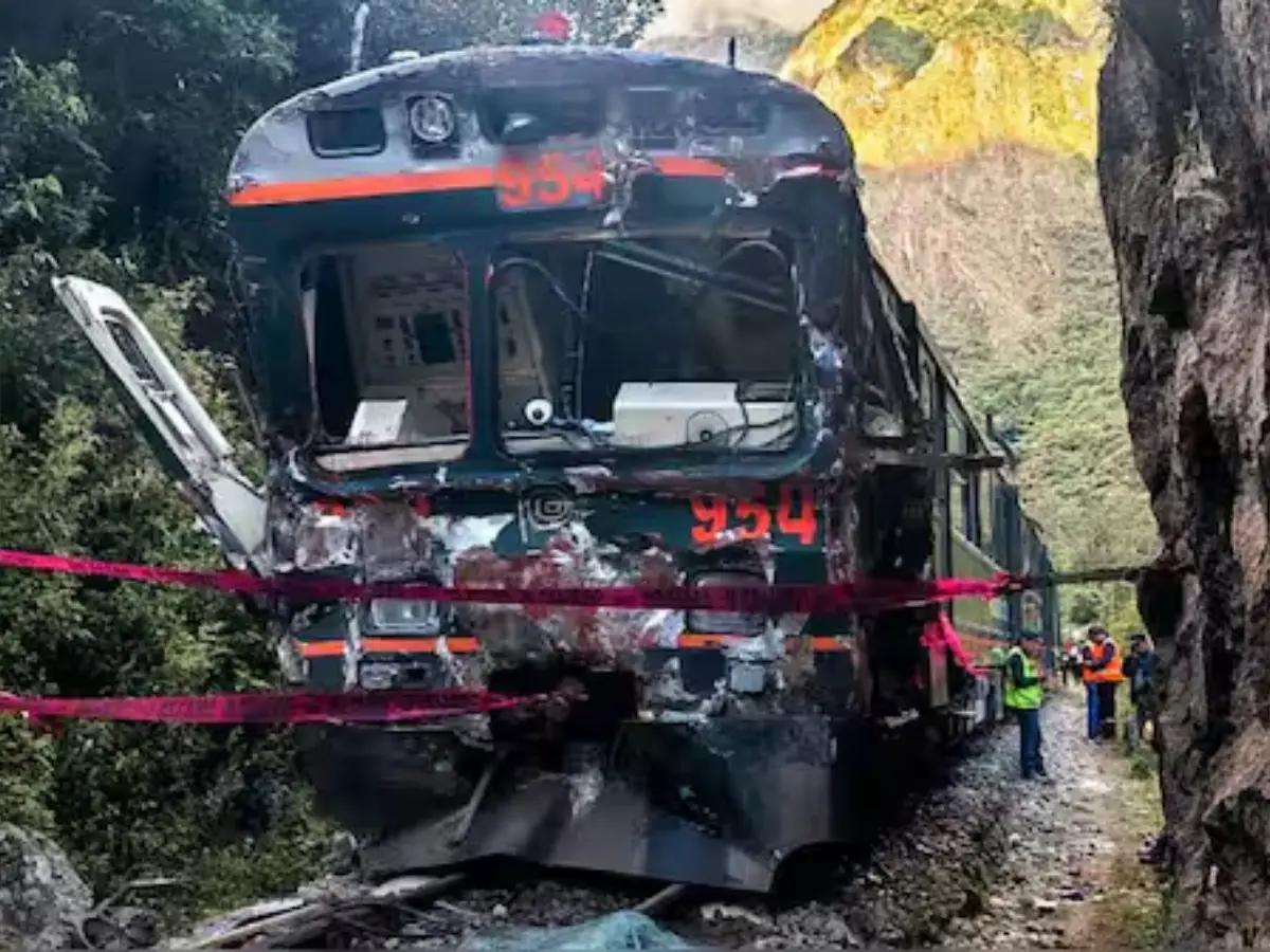Two tourist trains collide in Peru's Machu Picchu, at least one dead, 40 injured