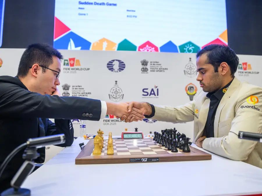 PM Modi praises Arjun Erigaisi for winning bronze medal at FIDE World Blitz Chess Championship