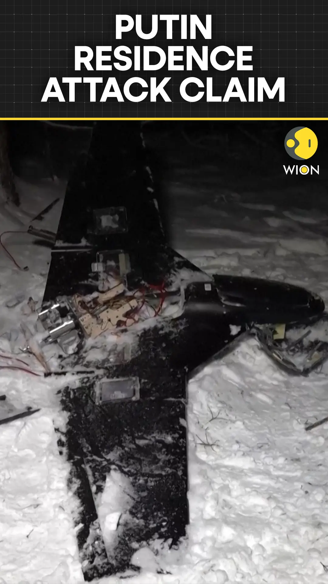 Russia Says Attempted Ukrainian Attack on Putin's Residence Was "Thoroughly Planned"