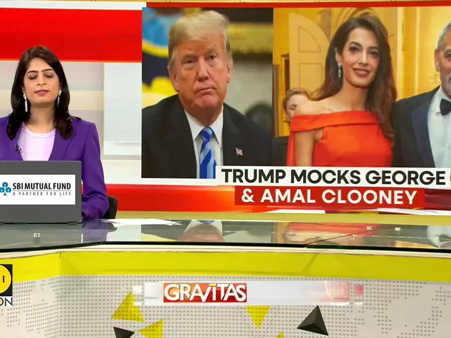 US president Donald Trump mocks George & Amal Clooney for becoming French citizens
