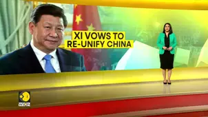 China's president Xi Jinping says China's reunification is unstoppable
