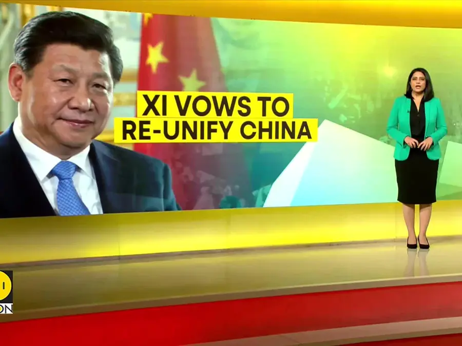 China's president Xi Jinping says China's reunification is unstoppable