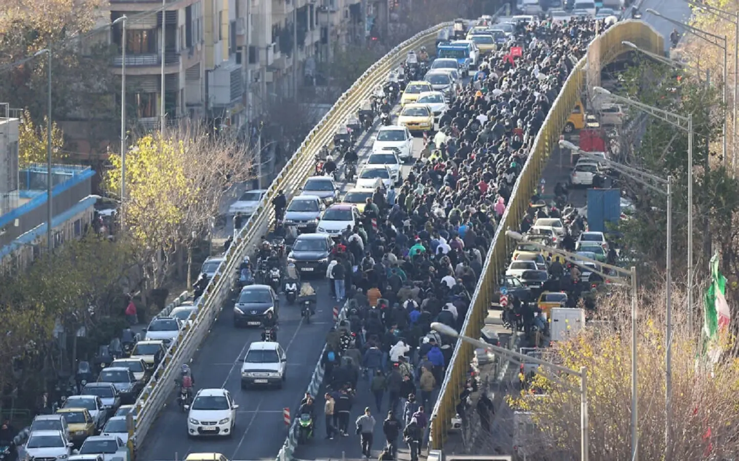 3 killed as protests over high inflation, economic woes turn violent in Iran