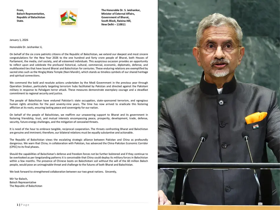 'Bharat's future': Baloch leader warns India about 'unimaginable' Pakistan threat flags, China troops in Balochistan