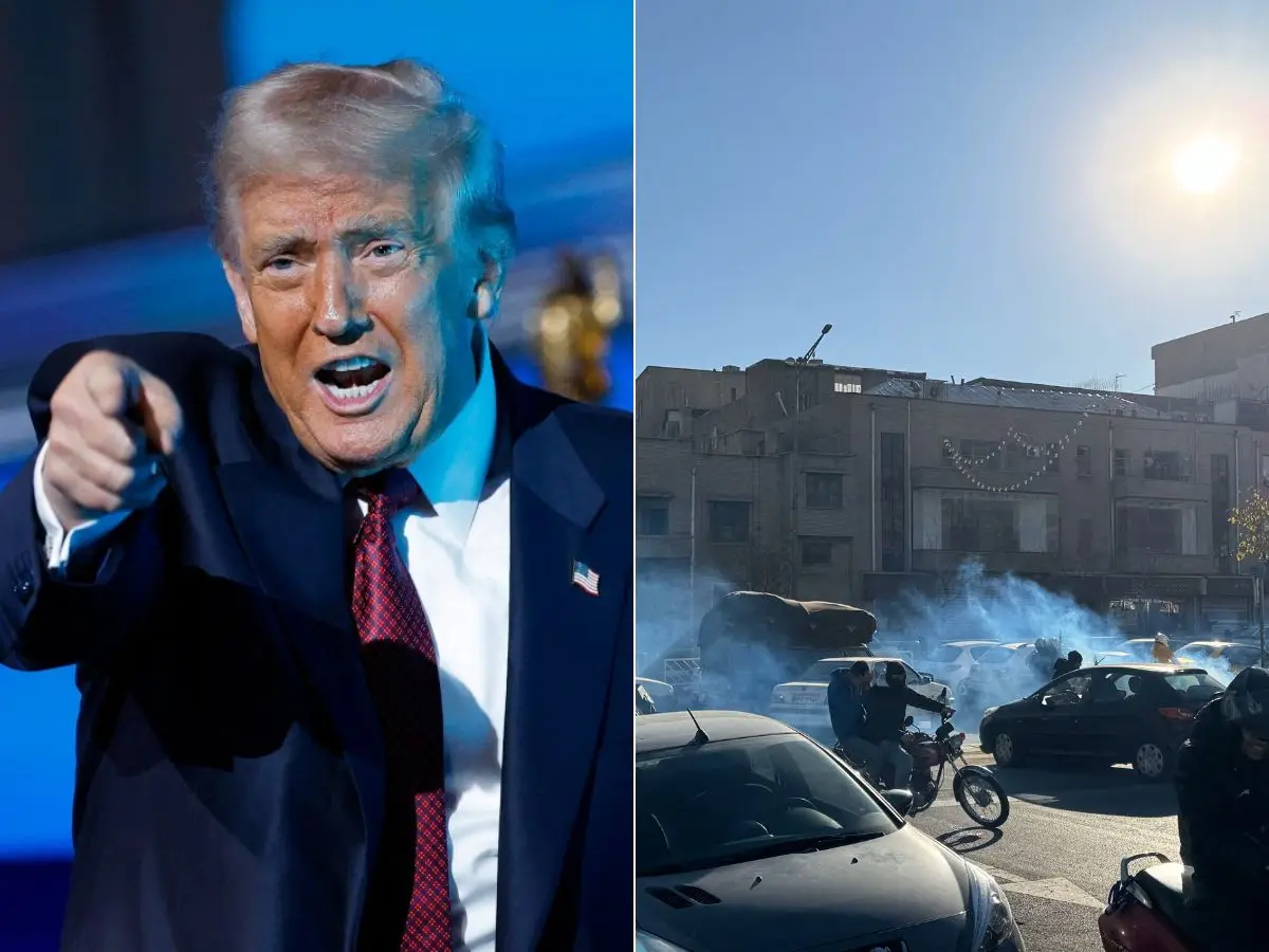 ‘Locked and loaded’: Trump warns Iran against killing protesters, says US ‘will come to their rescue’
