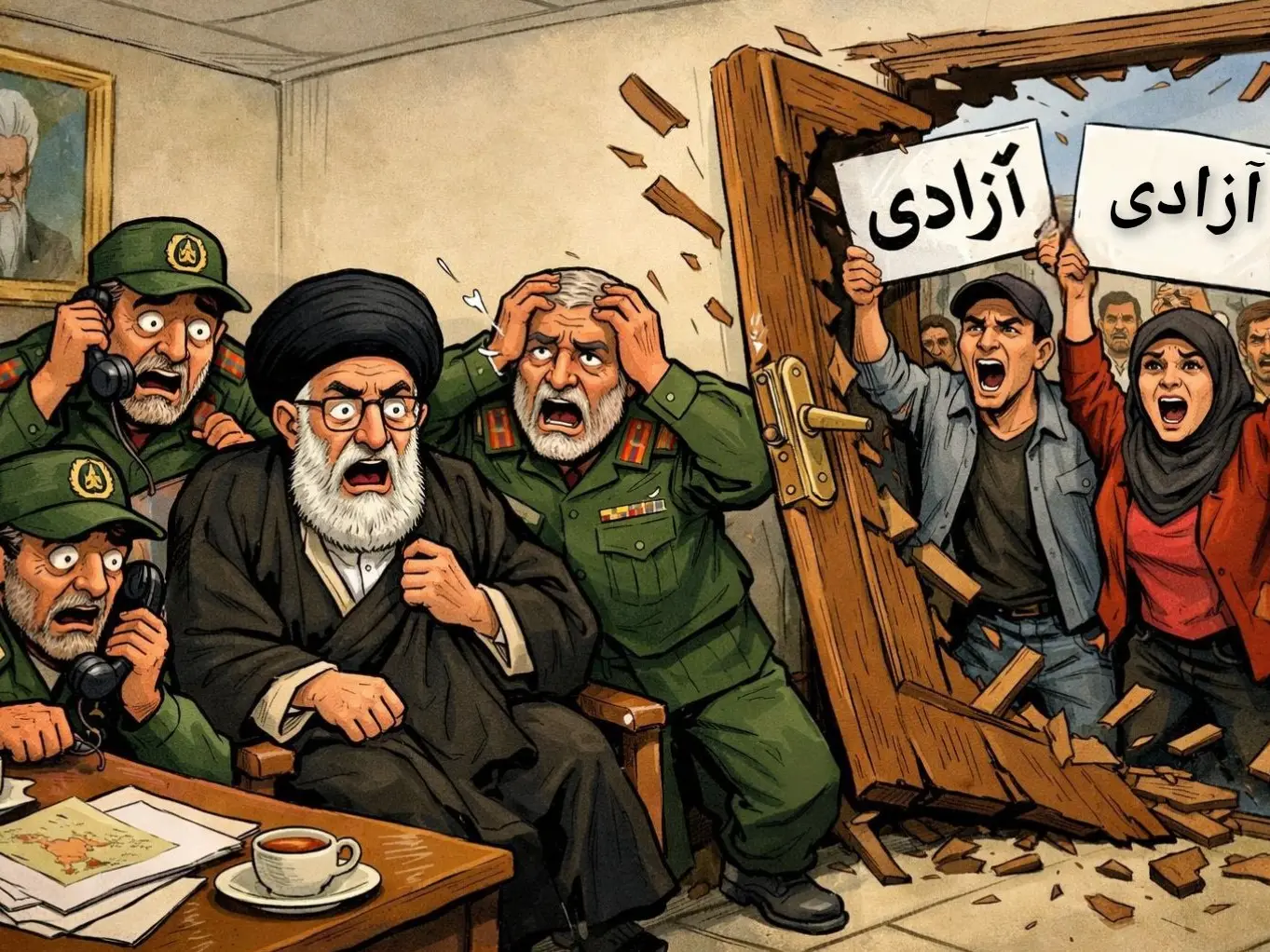 Israel’s Mossad tells Iranian protesters 'we are with you' amid growing unrest Israel’s Mossad tells Iranian protesters 'we are with you' amid growing unrest