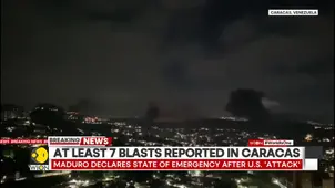 WION BREAKING: Caracas Rocked by Blasts Amid US Drug-Smuggling Crackdown | US-Venezuela