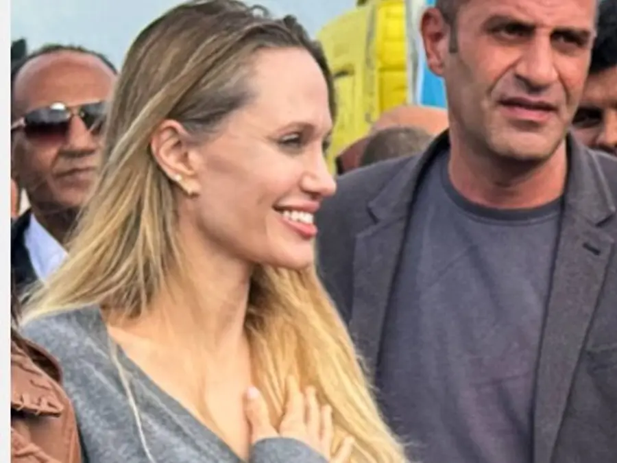 Angelina Jolie travels to the Egyptian Rafah border, meets injured Palestinians and Gaza aid workers