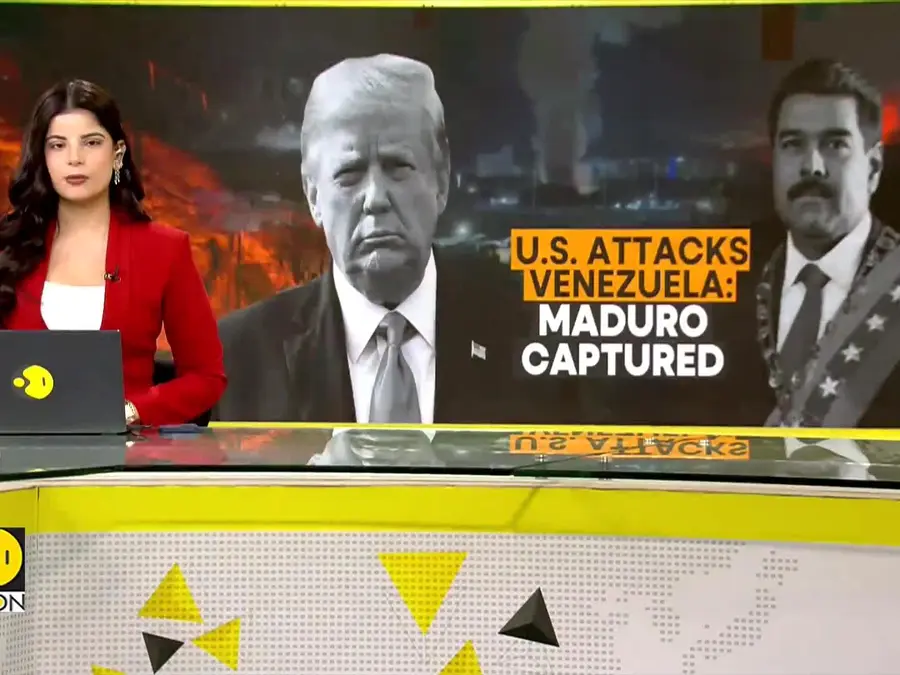 US Attacks Venezuela | FBI Escorts Maduro & his Wife in New York