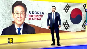 Seoul's Lee Lands in China, Seeks to Avoid Taiwan Friction After Drills