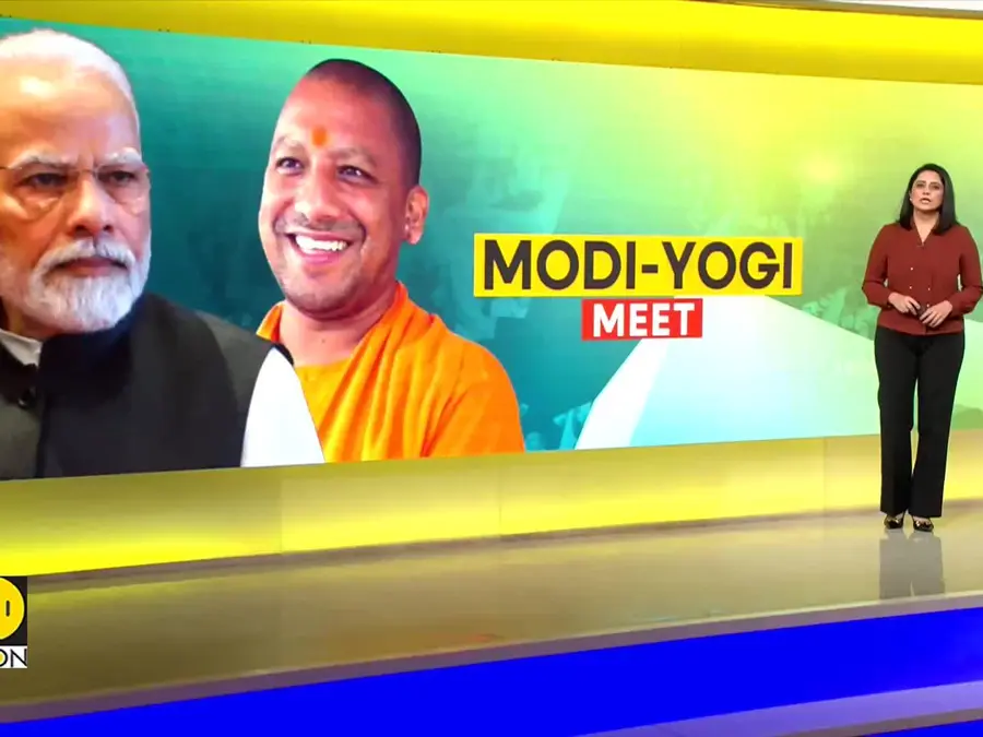 Yogi-Modi Meet: Uttar Pradesh Chief Minister Yogi Adityanath Visits Pm in Delhi