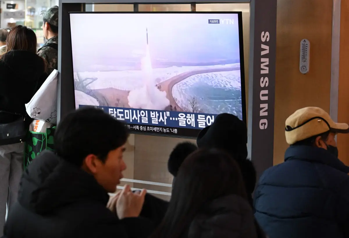 Japan, South Korea on alert after N Korea's missile test