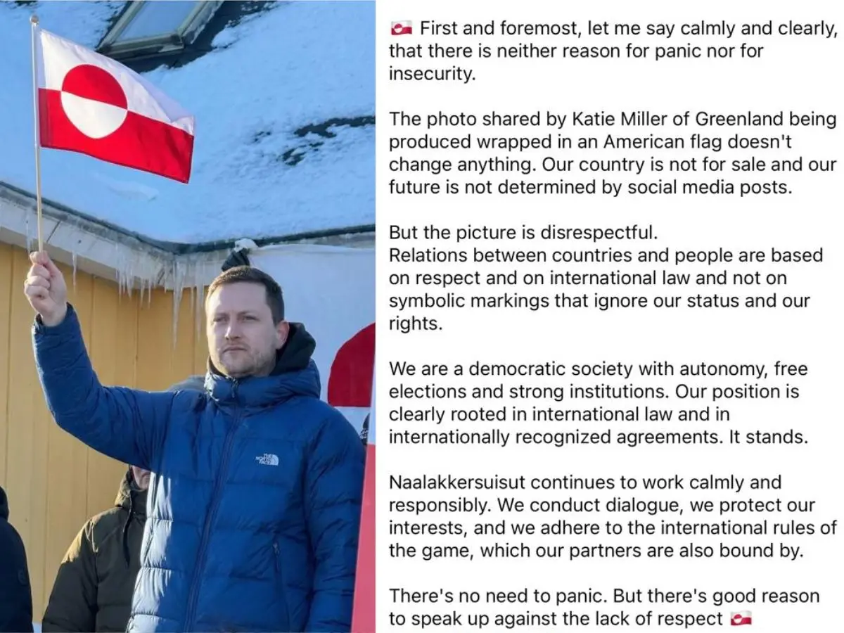 Firm resistance from Denmark and Greenland