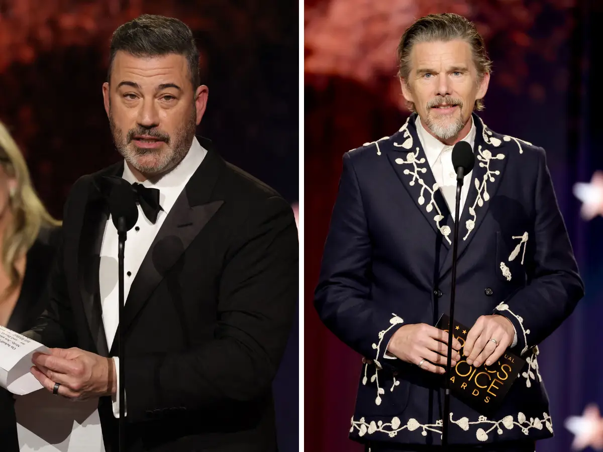 'Thank you for all the ridiculous things you do every day': Jimmy Kimmel and Ethan Hawke call out Trump on Venezuela bombing