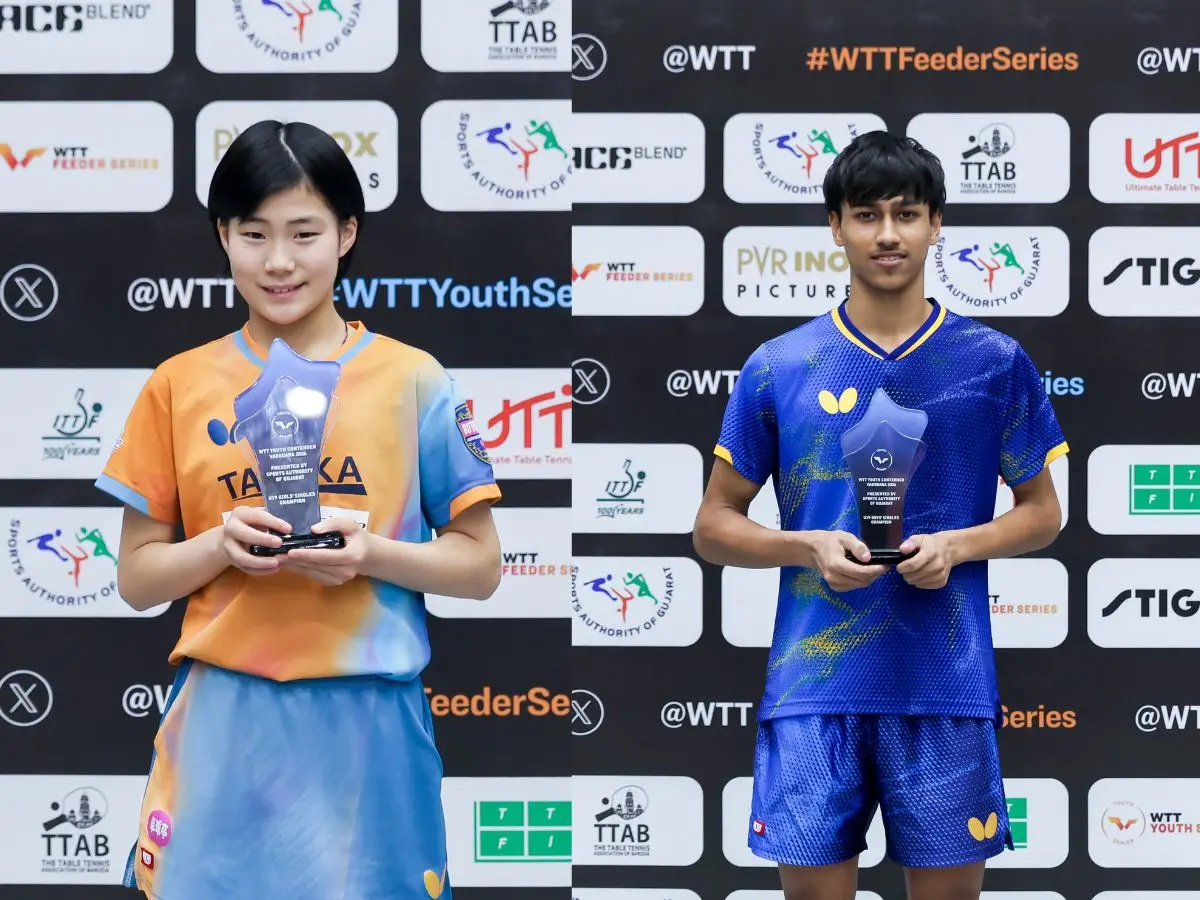 WTT 2026: Priyanuj Bhattacharya, Miku Matsushima emerge victorious