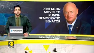 Pentagon moves to punish democratic senator Mark Kelly over 'seditious video' 
