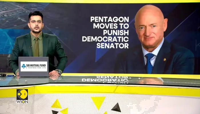 Pentagon moves to punish democratic senator Mark Kelly over 'seditious video' 