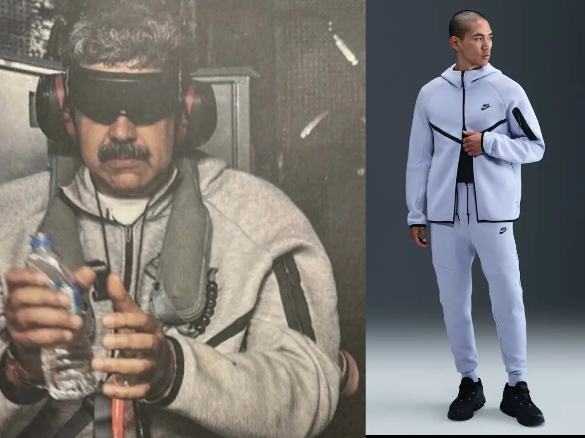 Maduro's Nike tracksuit sells out after arrest photo