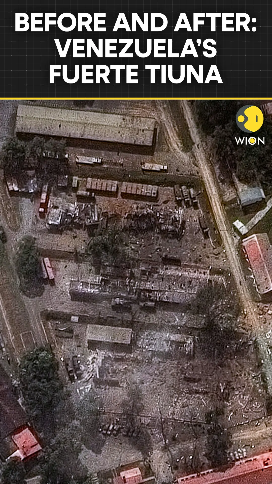 U.S. Military Op: Satellite Images Reveal Fuerte Tiuna Damage