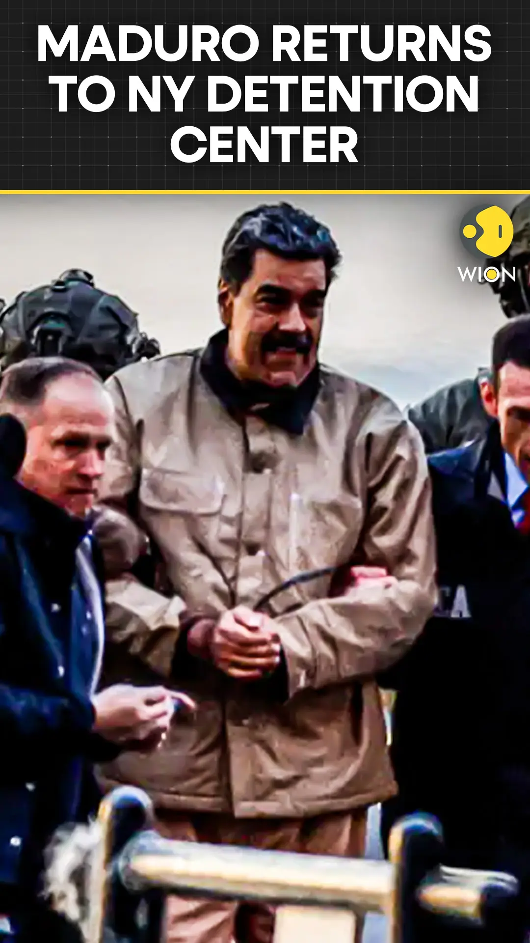 Maduro Back in Custody After NYC Not Guilty Plea
