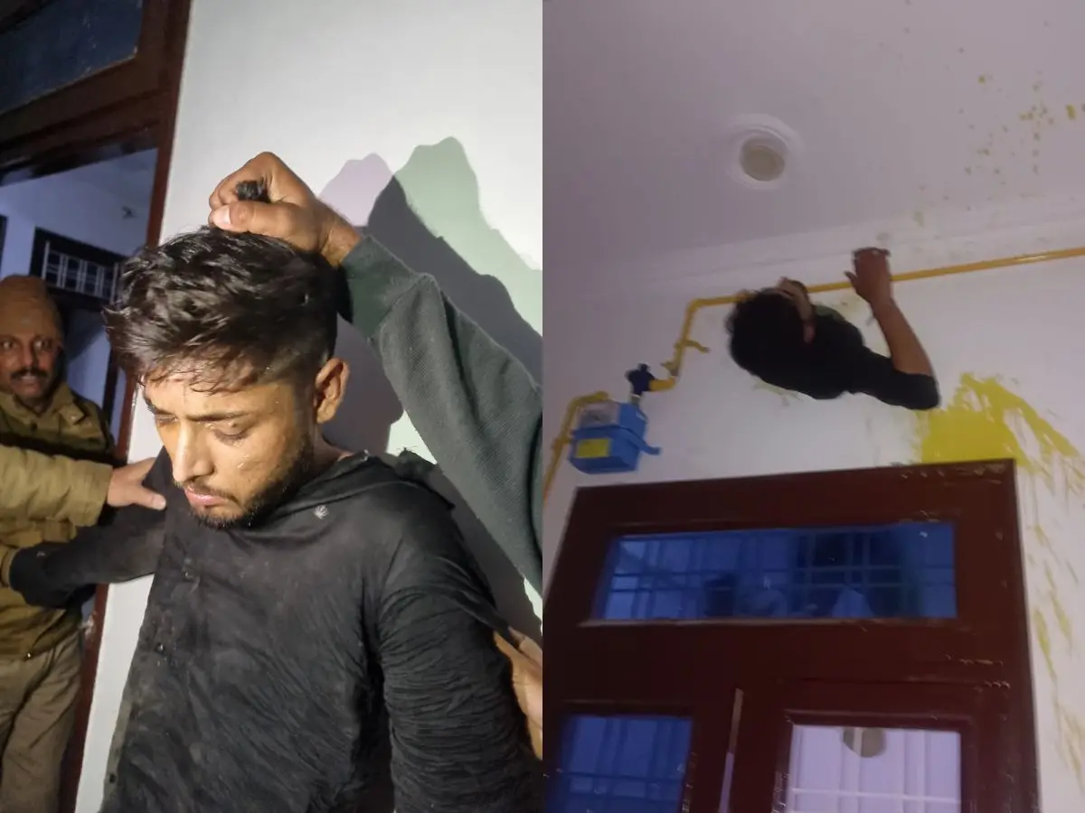 Rajasthan thief gets stuck in kitchen exhaust shaft during failed roberry