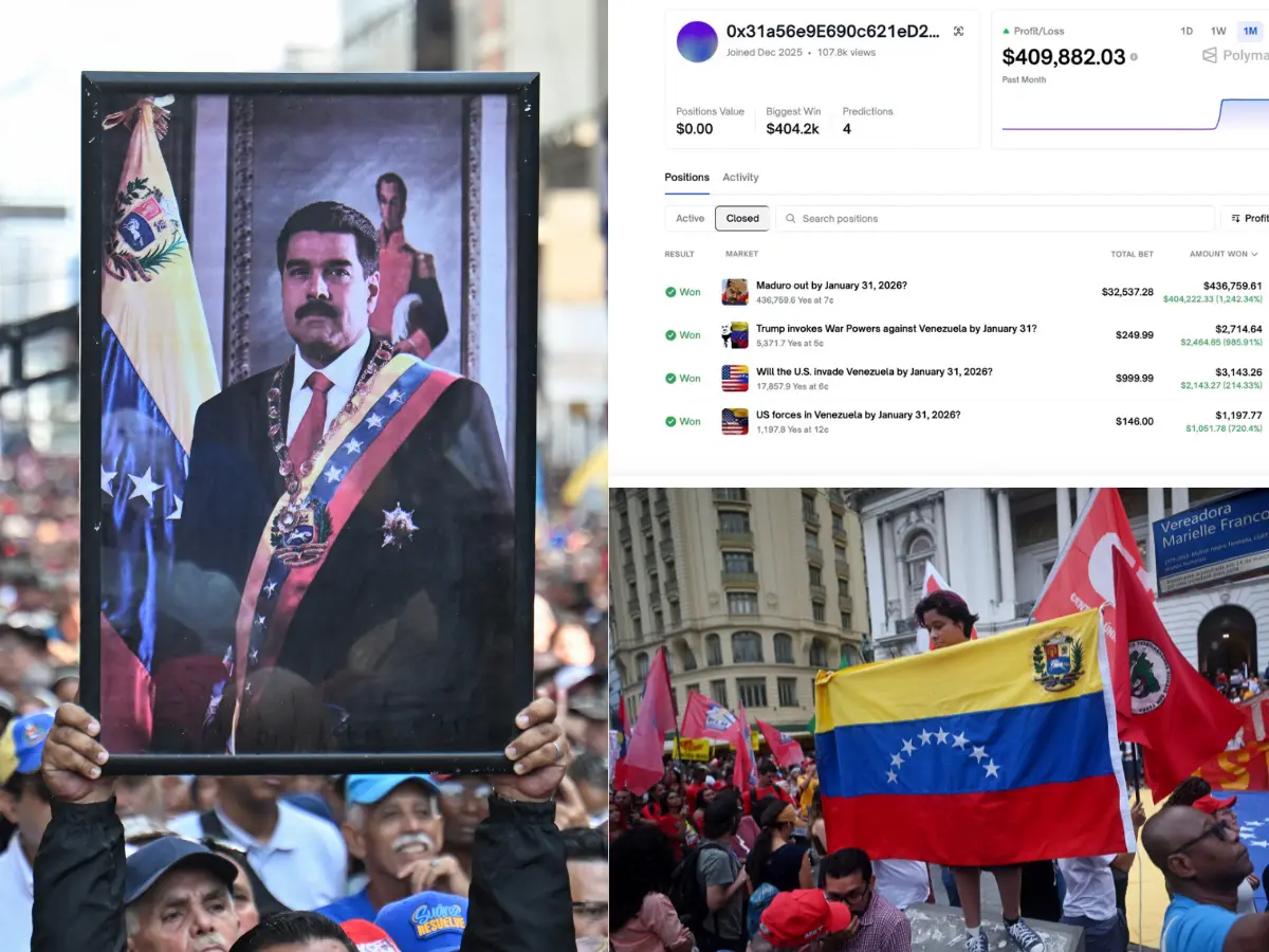 Did insider trading fuel $400K profit on Polymarket? Betting on Nicolas Maduro's capture sparks debate