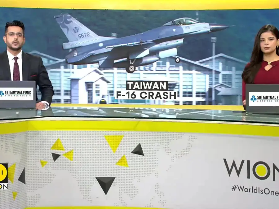 Taiwanese F-16 Fighter Jet Crashes During Training Off Eastern Coast, Pilot Missing