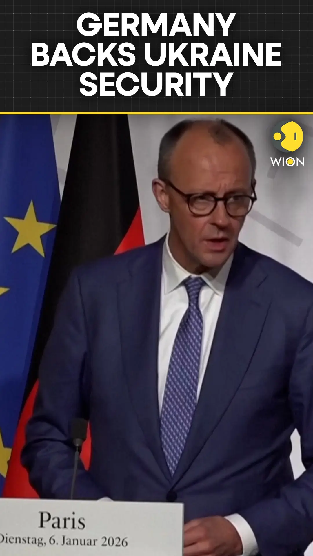 Ukraine Rebuilding Depends On Security Guarantees, Says Germany’s Merz