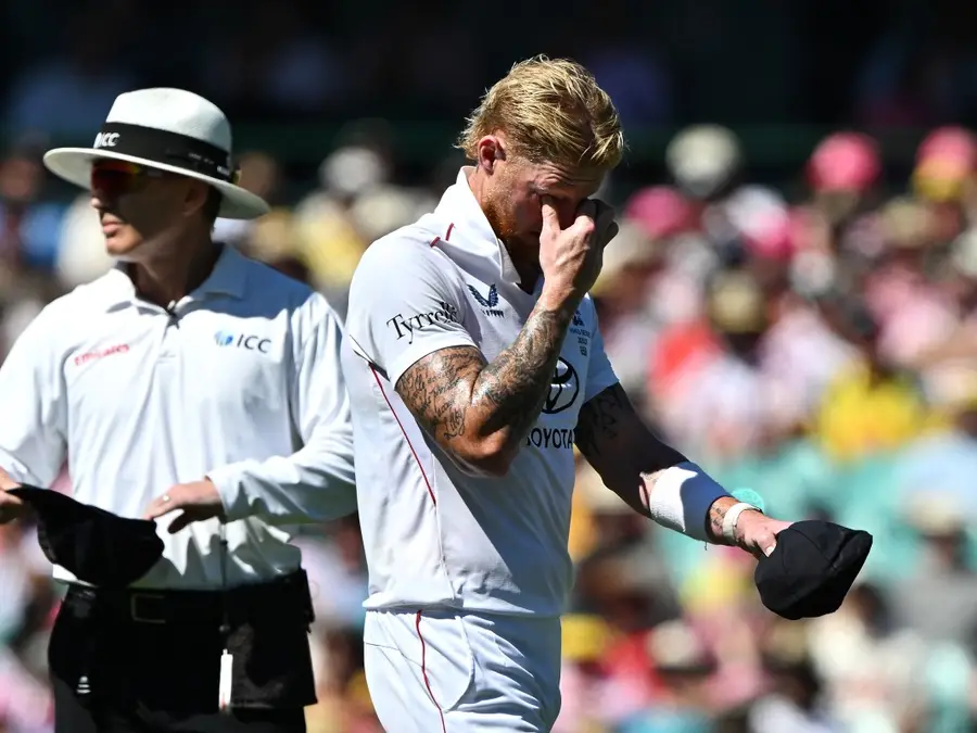 Ashes 2025-26: Ben Stokes sustains groin injury as England look at defeat in Sydney Test