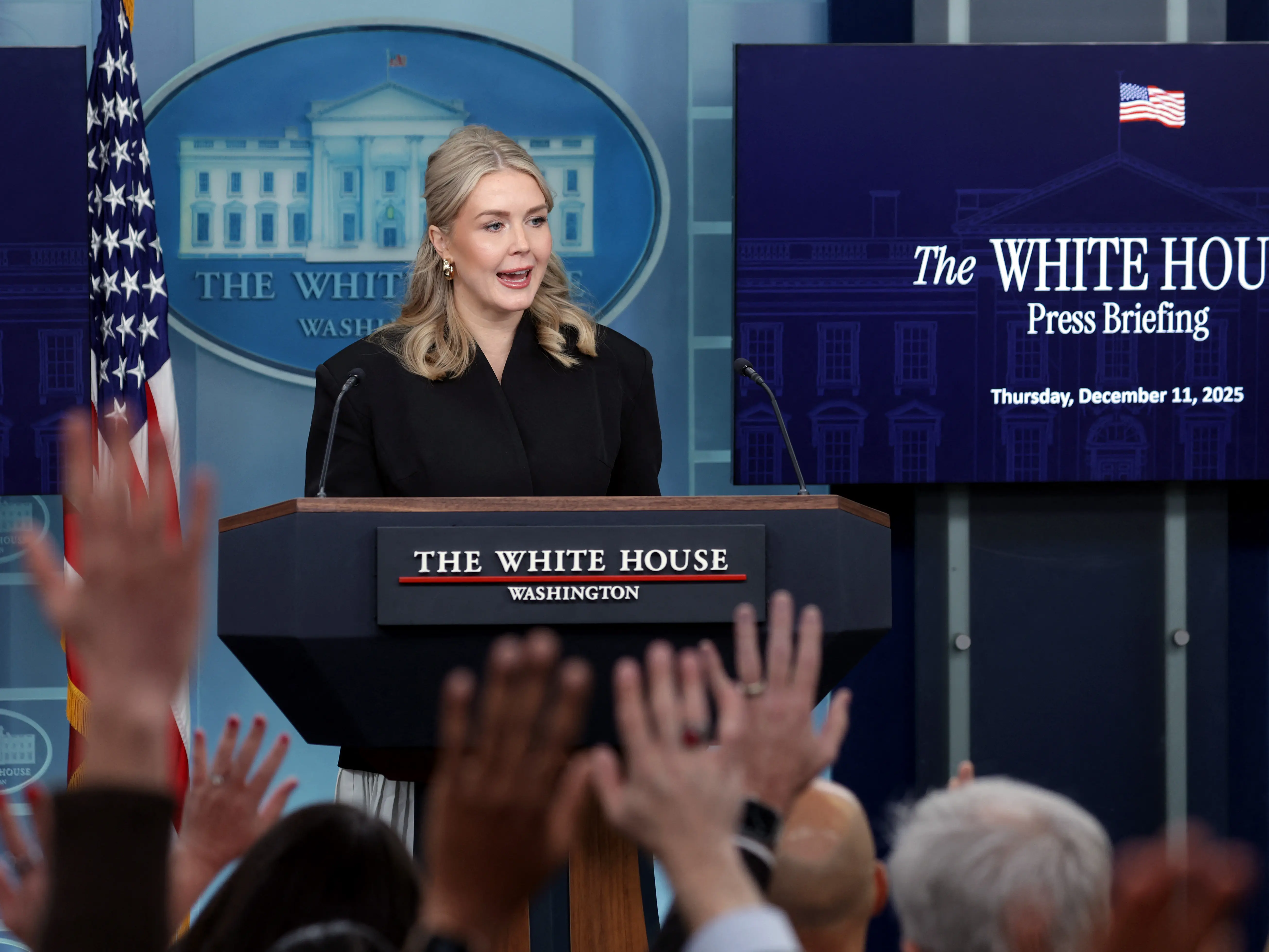 'US has 'maximum leverage' in governance of Venezuela': White House 'US has 'maximum leverage' in governance of Venezuela': White House