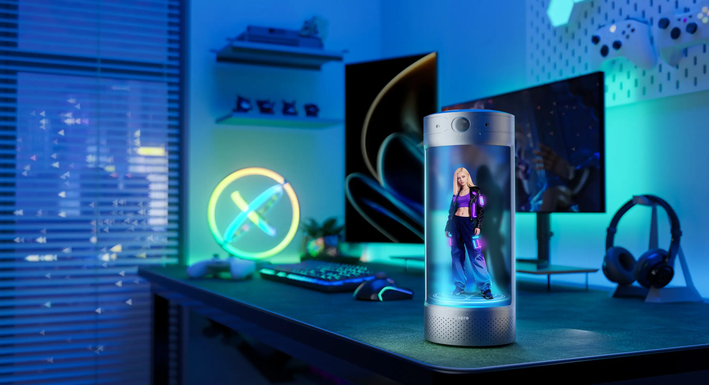 Lepro Ami holographic companion