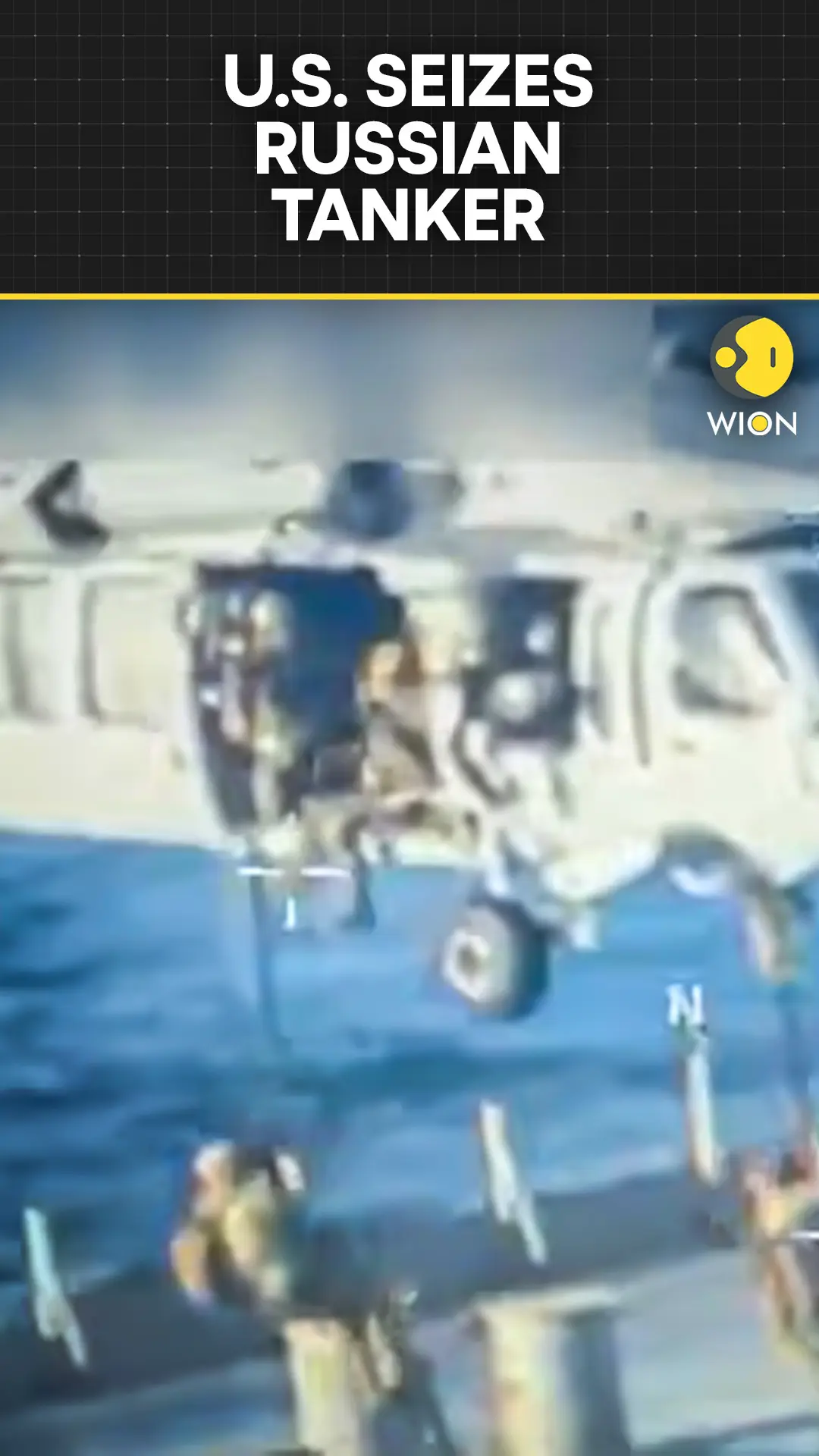 U.S. Military Seizes Russian‑Flagged Oil Tanker After Atlantic Pursuit