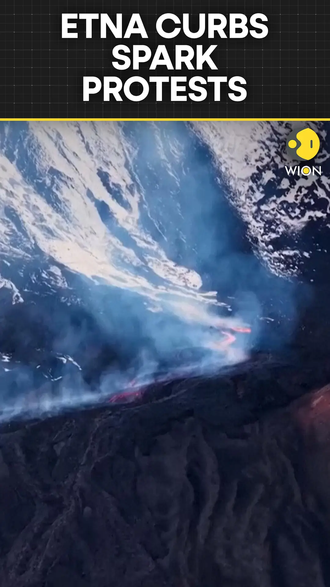 Mount Etna Eruption Triggers Safety Curbs, Sparks Guide Protests