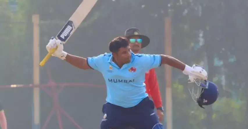 Vijay Hazare Trophy: Sarfraz Khan scripts history, becomes fastest to achieve THIS record