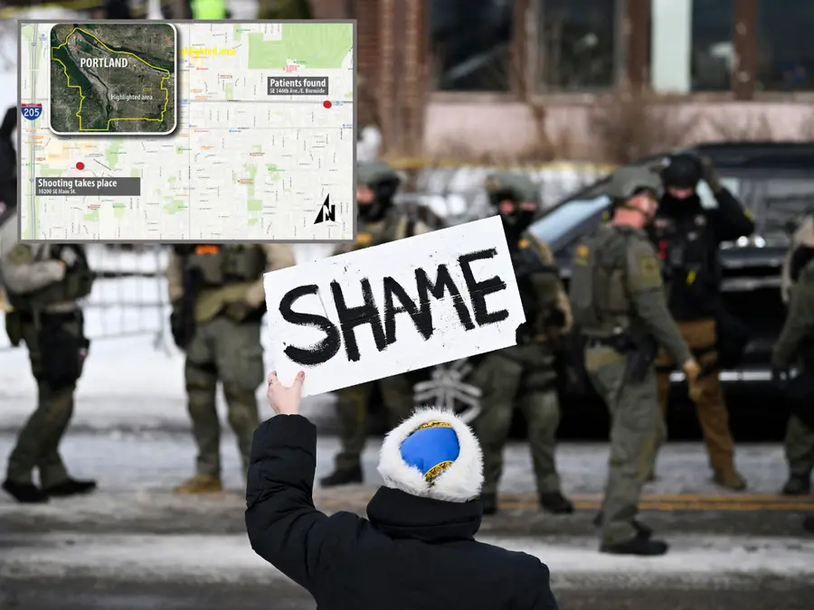 Day after Minneapolis ICE shooting, federal officers shoot two people in Portland