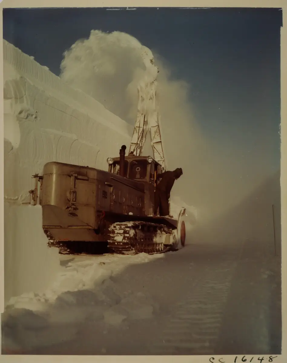 Chemicals, building, and radioactive waste sit inside Camp Century