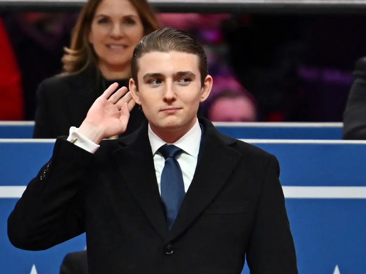 Is Barron Trump trying to shake-off his Slovenian accent? He is 'very focused on...' Is Barron Trump trying to shake-off his Slovenian accent? He is 'very focused on...'