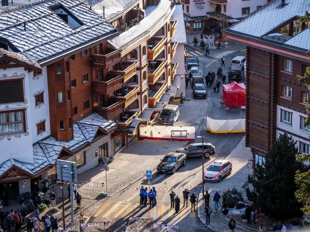 Owner of Swiss ski bar where 40 people were killed in blaze on New Year's Eve taken into custody