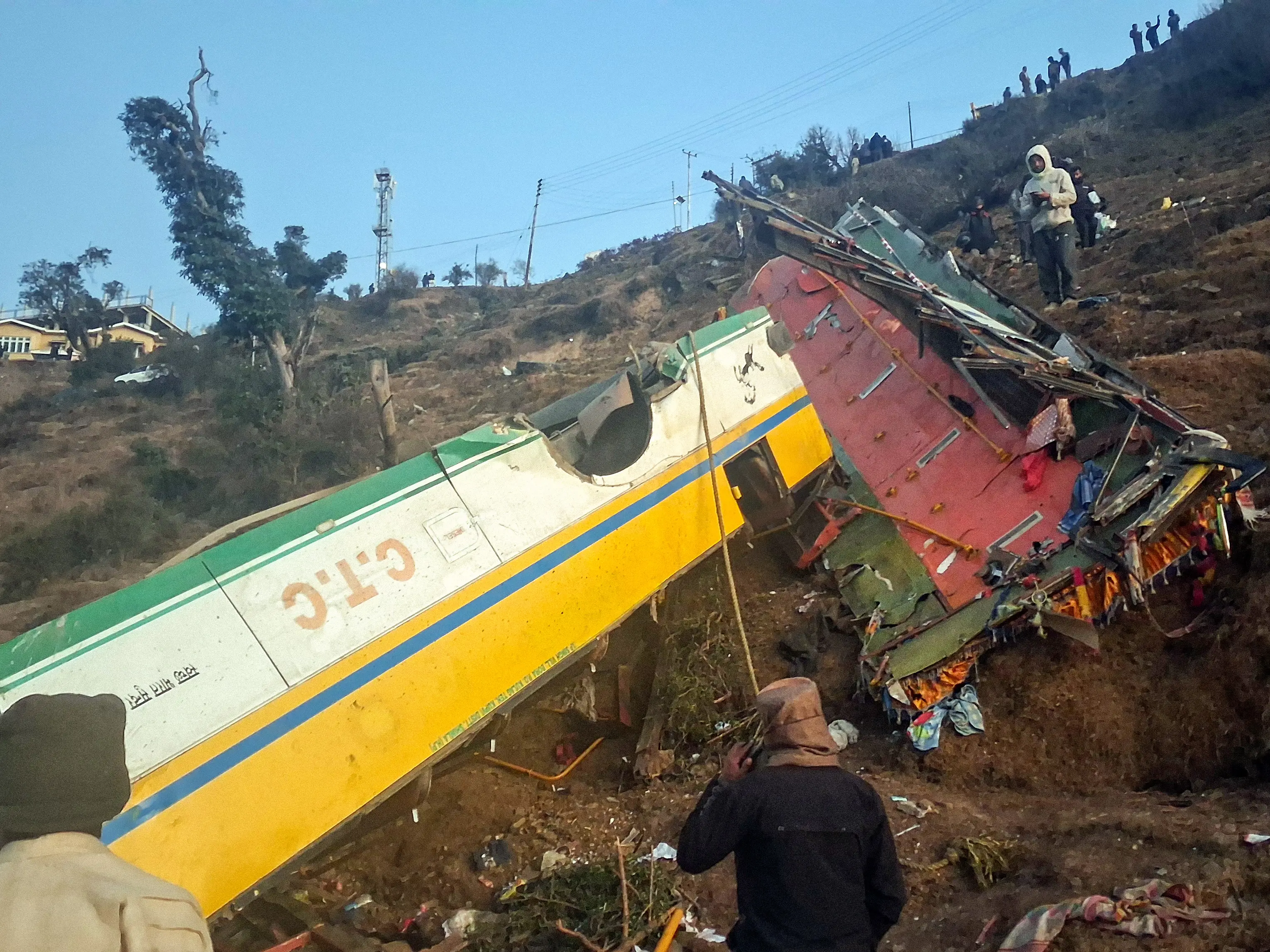 Himachal Pradesh accident: 14 dead, 20 injured as bus plunges into 500ft gorge in Sirmaur; PM Modi reacts Himachal Pradesh accident: 14 dead, 20 injured as bus plunges into 500ft gorge in Sirmaur; PM Modi reacts