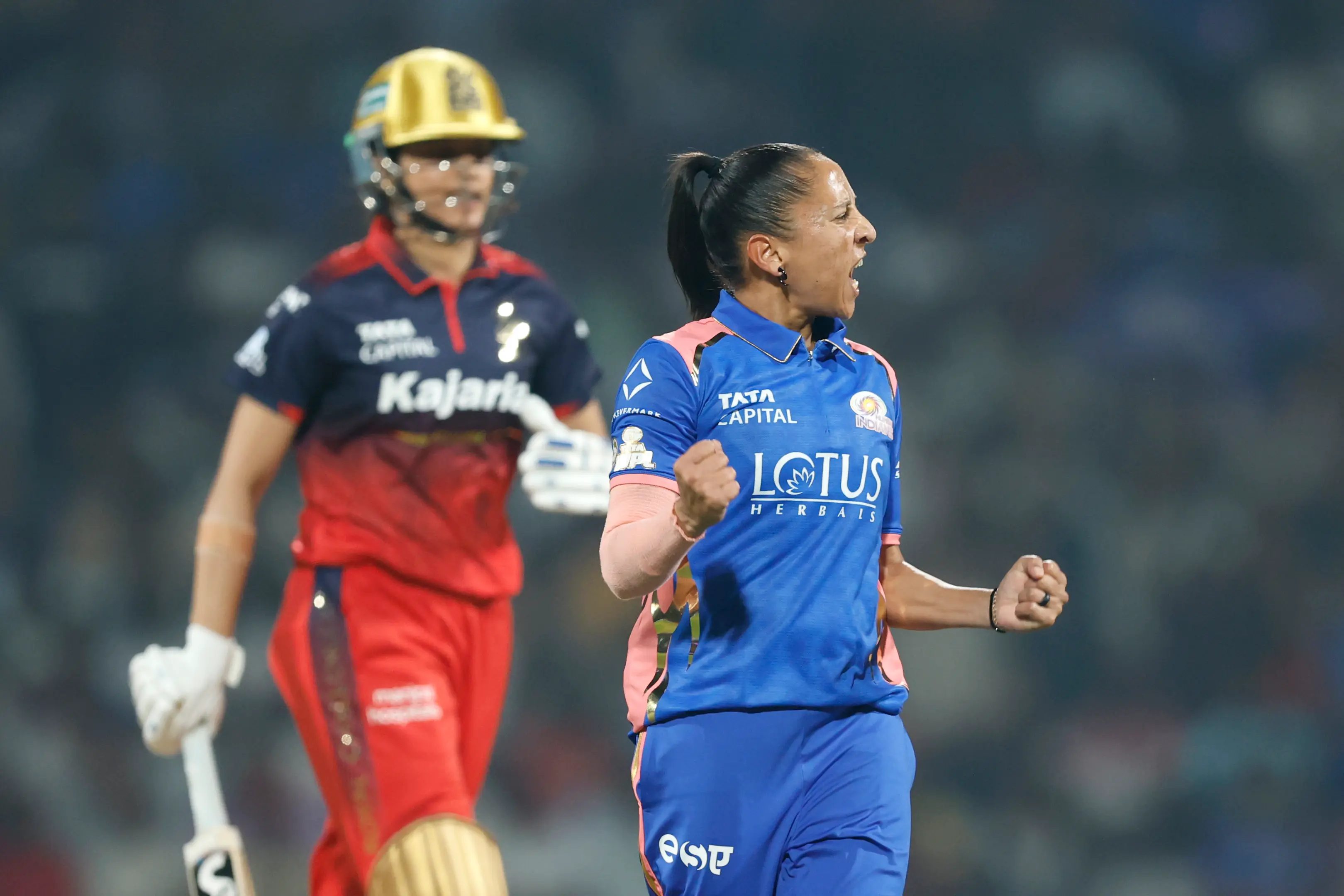 WPL 2026 Live Score: Bengaluru five down at halfway mark