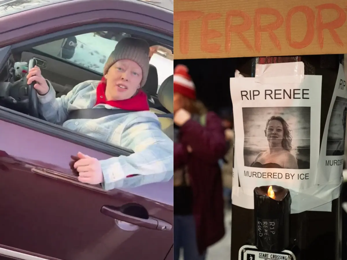 'Fu**ing b***h': Disturbing video shows ICE agent mutter crude slur after killing Renee Good