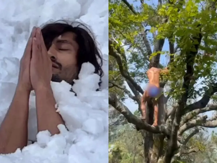 Vidyut Jammwal stuns internet with nude tree-climbing video; actor explains Sahaj ritual