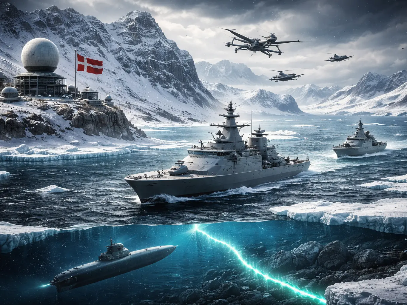 'High-tech Arctic defence': Greenland’s radar, drones, and NATO’s northern shield