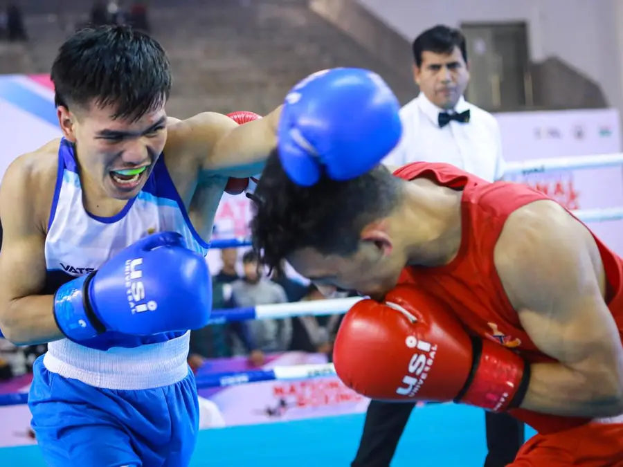 National Boxing Championships: Jadumani Singh triumphs over Pawan Bartwal to claim first gold
