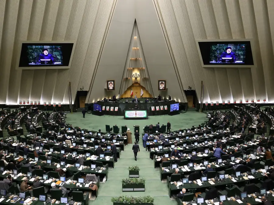 'Death to America': Chants heard in Iran's Parliament as lawmakers discuss the protests shaking the nation