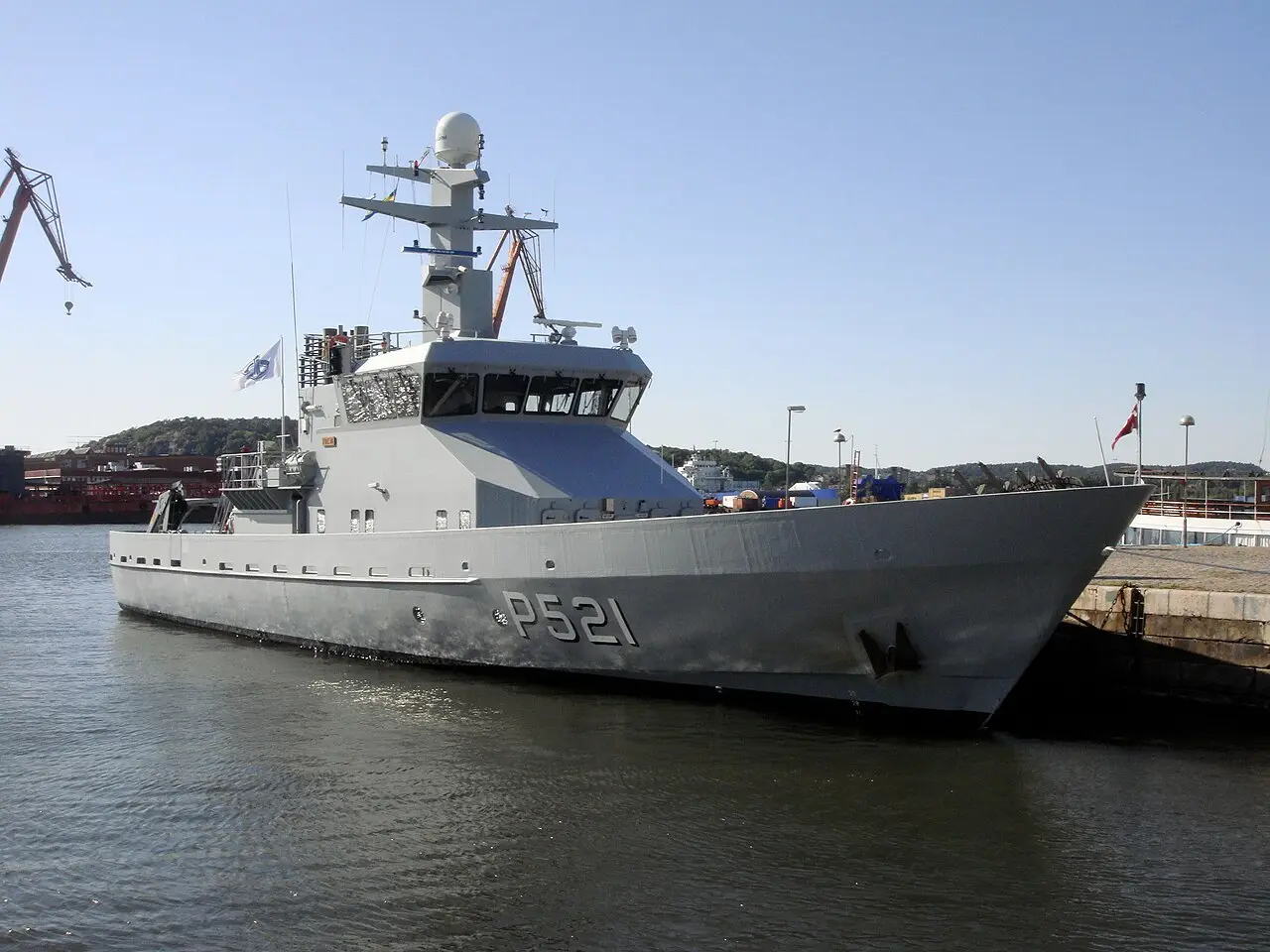Patrol vessels and Frigates