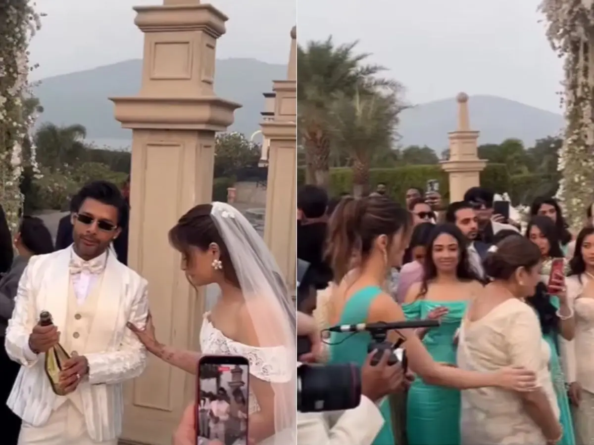 Nupur Sanon-Stebin Ben officially married! Videos from their Christian wedding go viral; sister Kriti Sanon turns bridesmaid Nupur Sanon-Stebin Ben officially married! Videos from their Christian wedding go viral; sister Kriti Sanon turns bridesmaid