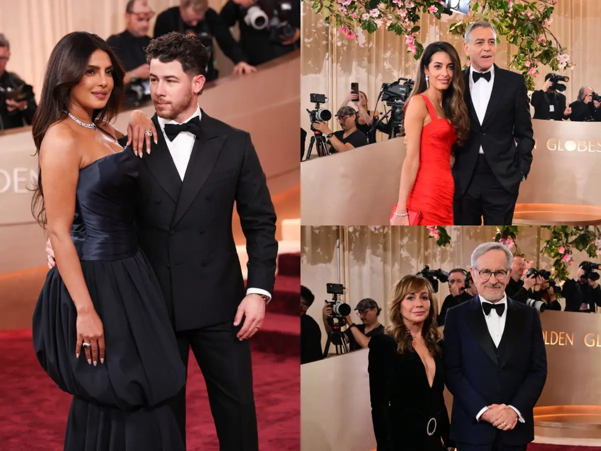 Love, Glamour & Limelight! Couples who made a stylish arrival at Golden Globes 2026 red carpet