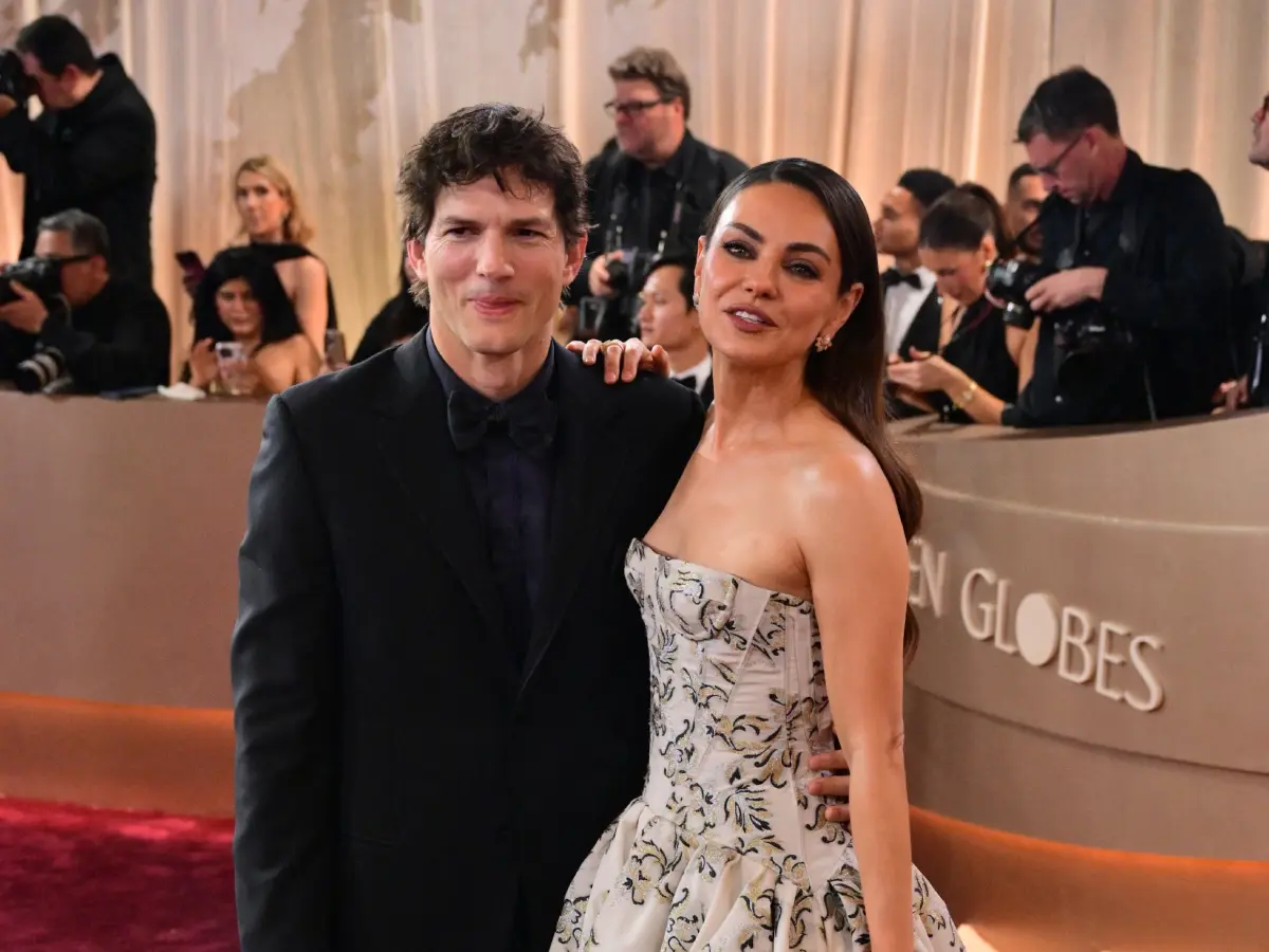 Ashton Kutcher and Mila Kunis